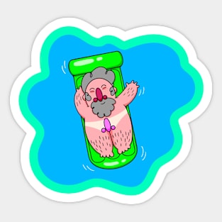 Green Lilo Sticker